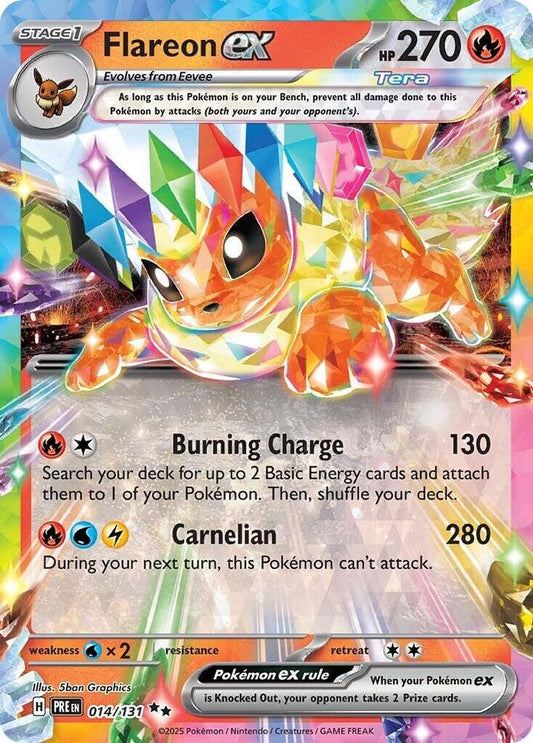 Flareon ex - Prismatic Evolutions - 014/131