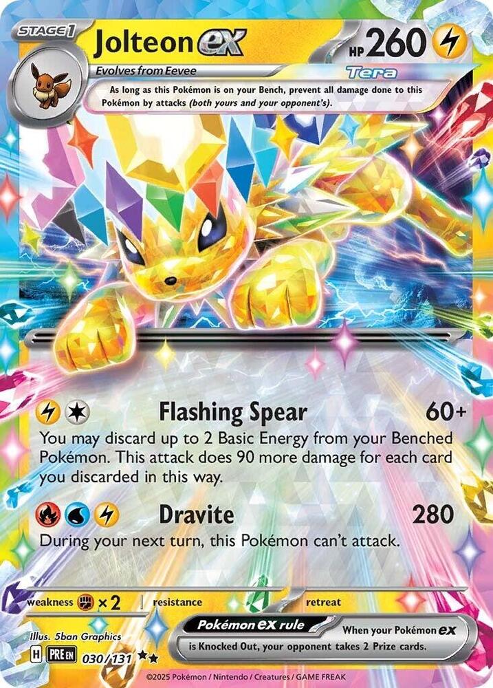 Jolteon ex - Prismatic Evolutions - 030/131