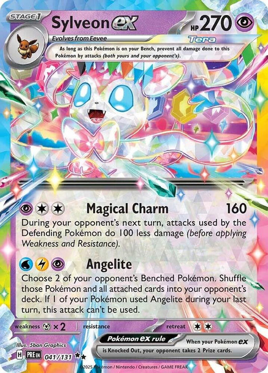 Sylveon ex - Prismatic Evolutions - 041/131