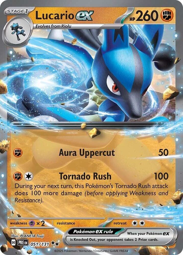 Lucario ex - Prismatic Evolutions - 051/131