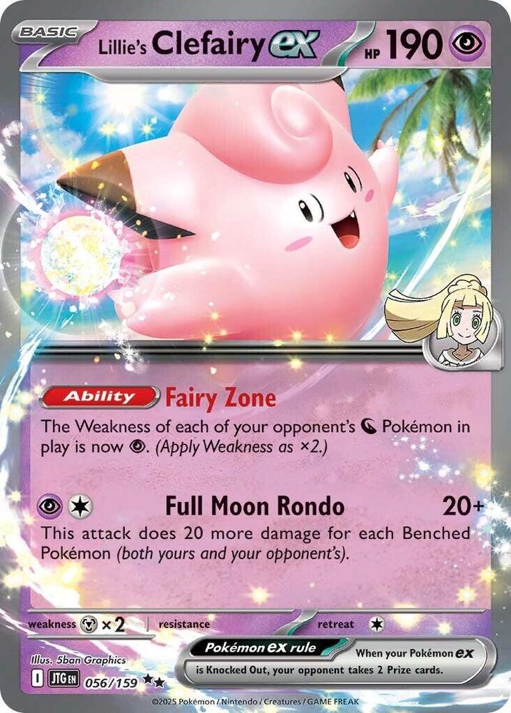 Lillie's Clefairy ex - Journey Together - 056/159