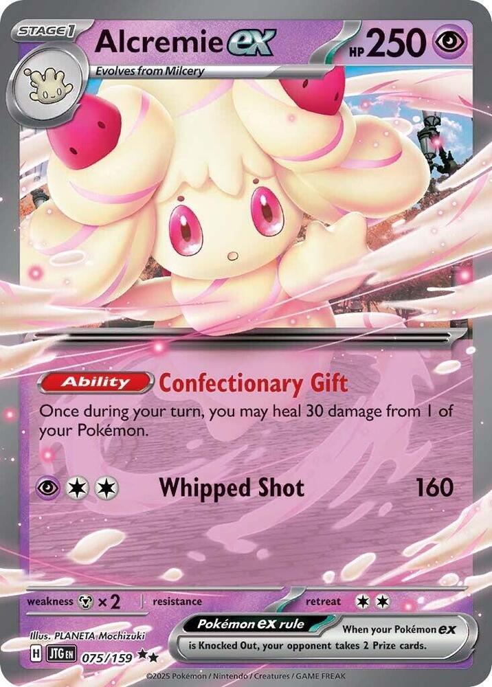 Alcremie ex - Journey Together - 075/159