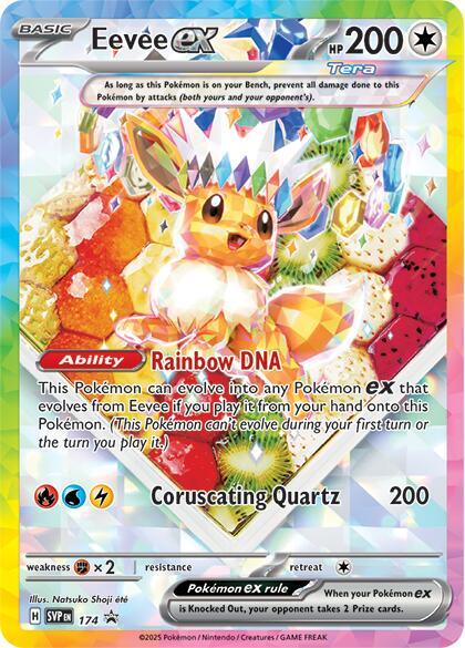Eevee ex - 174 - Scarlet & Violet Promo Cards