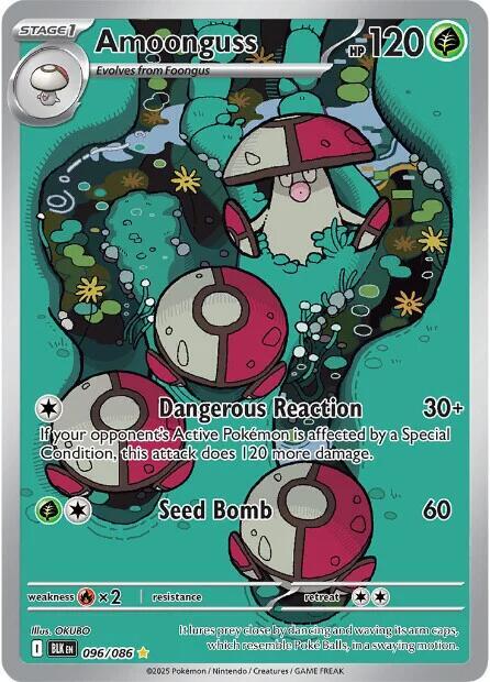 Amoonguss - 096/086 - Black Bolt