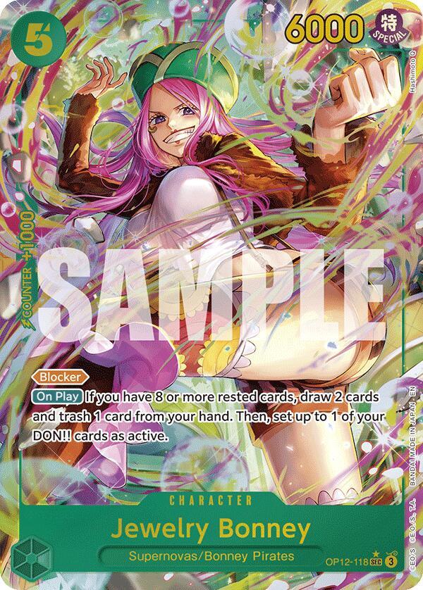 Jewelry Bonney (Alternate Art) - Legacy of the Master - OP12-118