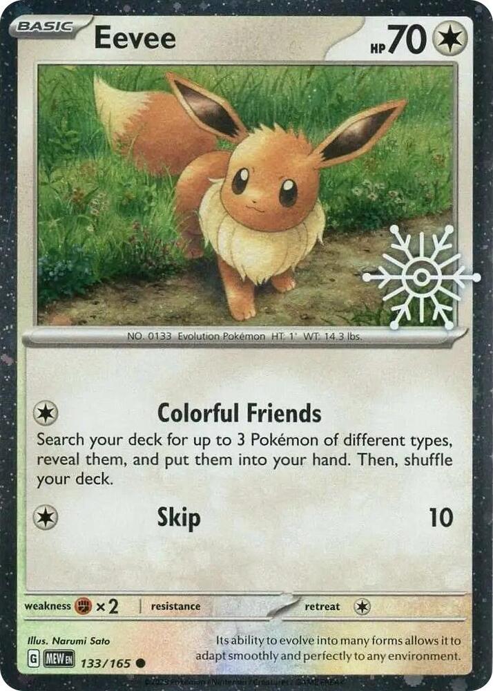 Eevee (Holo) - Holiday Calendar 2025 - 133/165