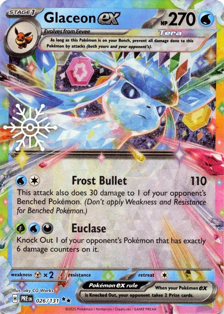 Glaceon ex (Sealed) - Holiday Calendar - 026/131