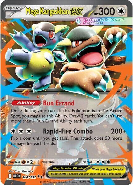 Mega Kangaskhan ex - Mega Evolutions - 104/132