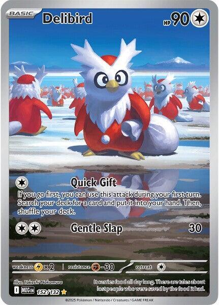 Delibird - 152/132 - Mega Evolution