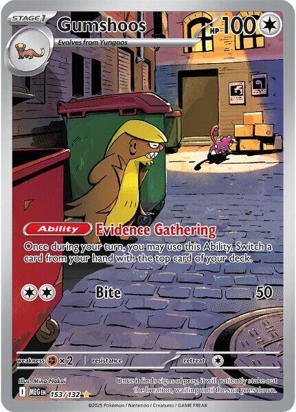 Gumshoos - 153/132 - Mega Evolution
