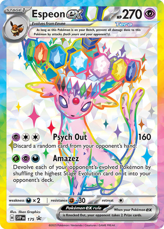 Espeon ex - 175 - Scarlet & Violet Promo Cards
