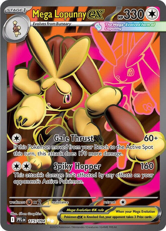 Mega Lopunny ex - 115/094 - Phantasmal Flames