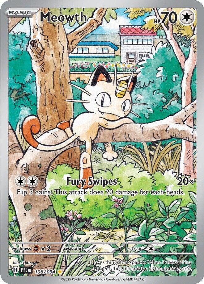Meowth - Phantasmal Flames - 106/094