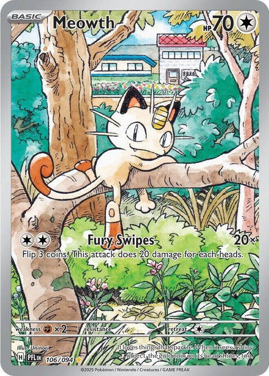 Meowth - Phantasmal Flames - 106/094