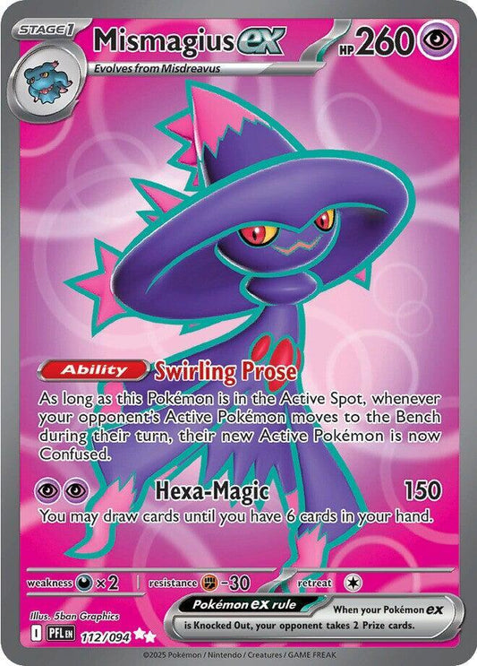 Mismagius ex - Phantasmal Flames - 112/094