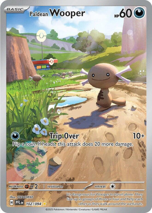 Paldean Wooper - Phantasmal Flames - 102/094