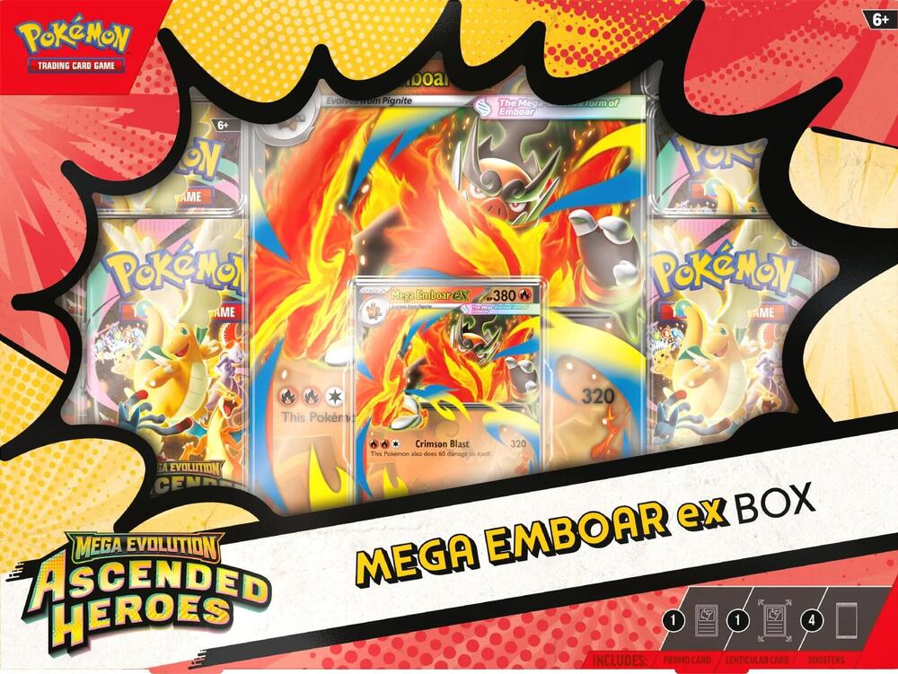 Ascended Heroes Mega ex Boxes (Random)
