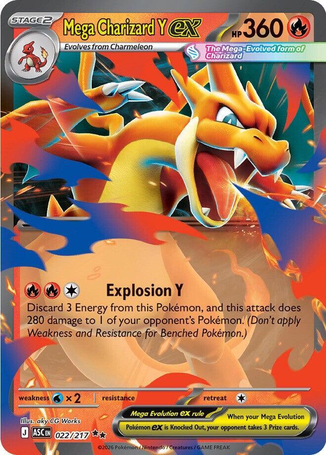 Mega Charizard Y ex - Ascended Heroes - 022/217