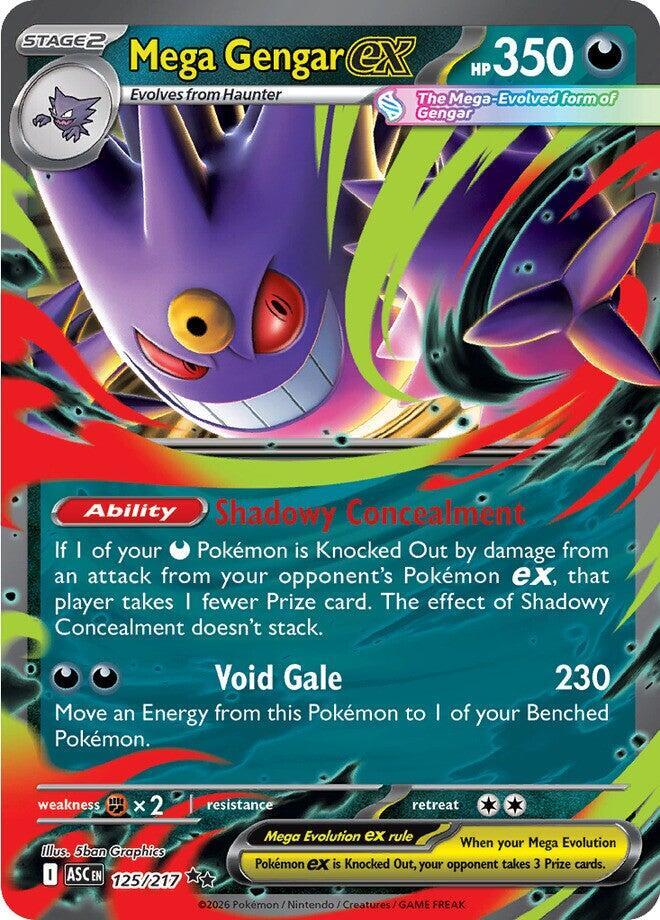 Mega Gengar ex - Ascended Heroes - 125/217