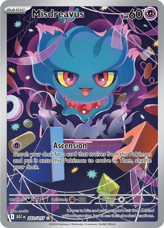 Misdreavus - 233/217 - Ascended Heroes