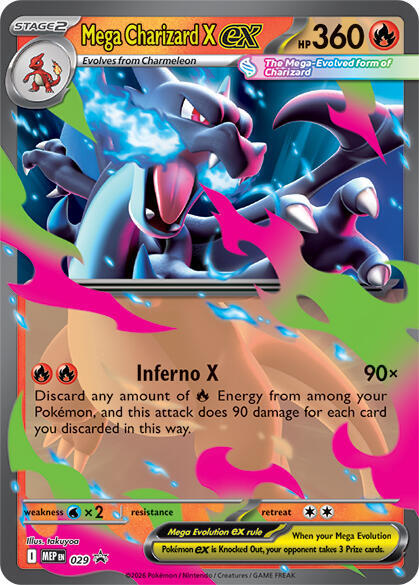 Mega Charizard X ex - Mega Evolutions Promo - 29