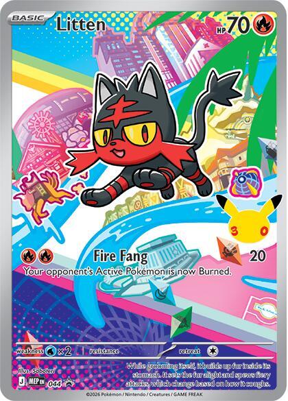 Litten - 044 - Mega Evolution Promo