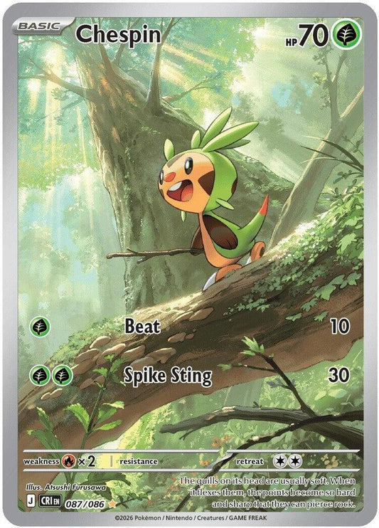 Chespin - 087/086 - Chaos Rising