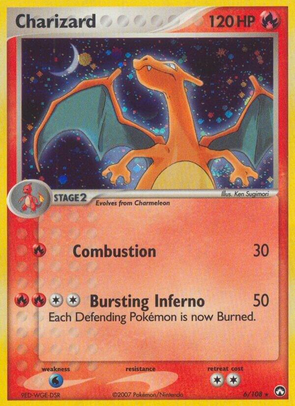 Charizard (Holo, with Swirl) - Power Keepers - 6/108