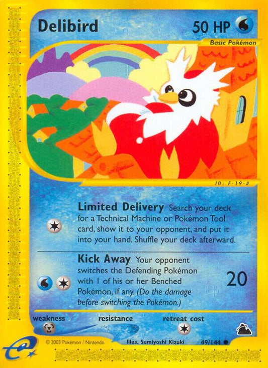 Delibird (Non-holo) - Skyridge - 49/144