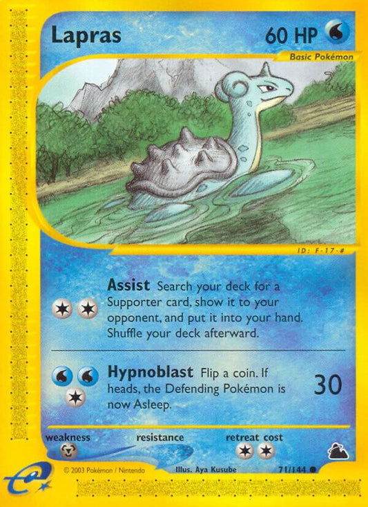 Lapras - Skyridge - 71/144