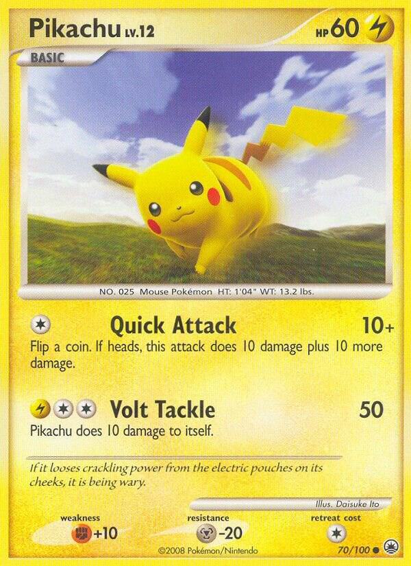 Pikachu - Majestic Dawn - 70/100