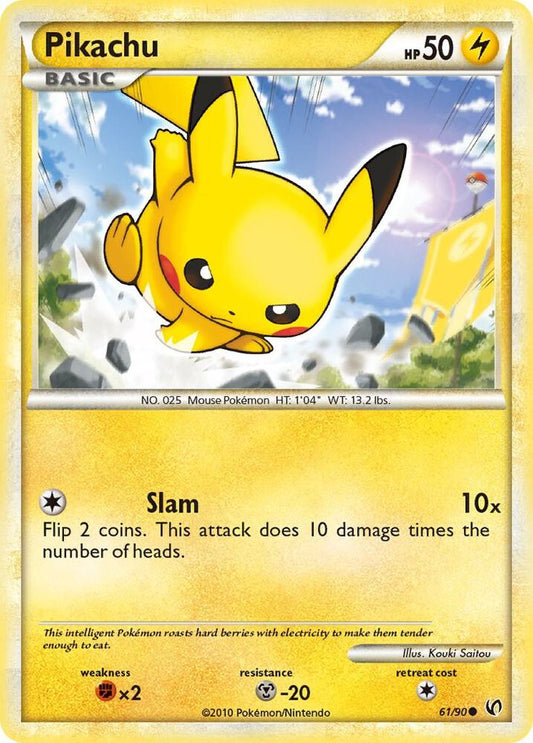 Pikachu - Undaunted - 61/90
