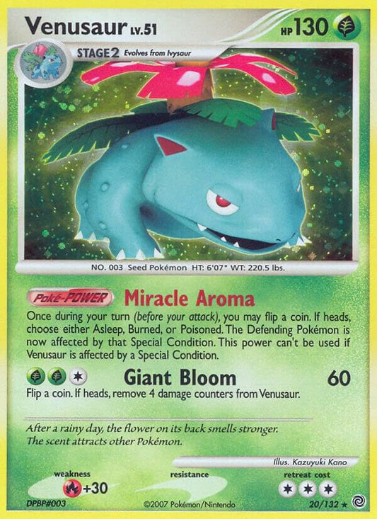 Venusaur (Holo) - Secret Wonders - 20/132