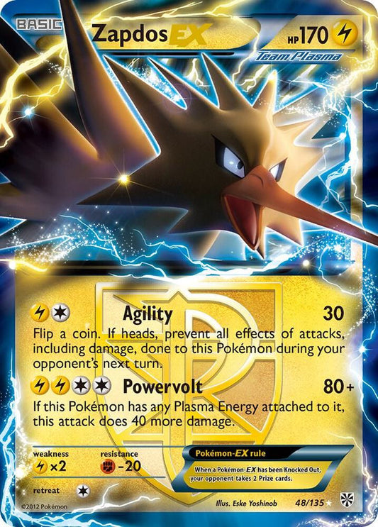 Zapdos EX (Team Plasma) - Plasma Storm - 48/135
