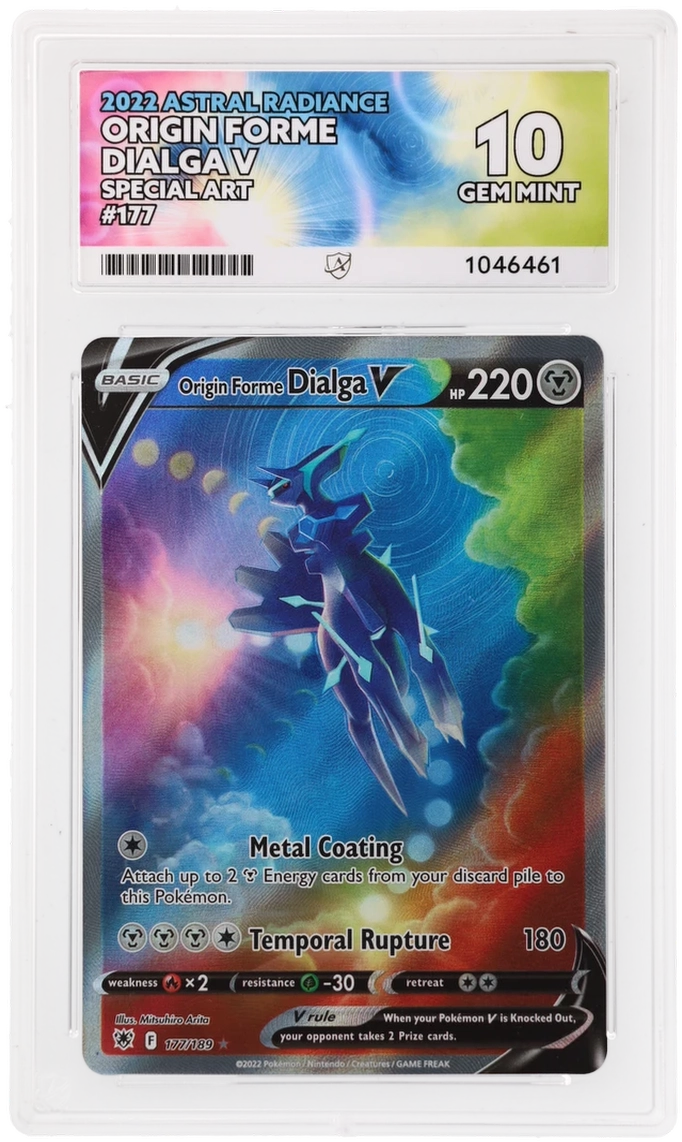Origin Forme Dialga V (Alternate Full Art) - SWSH10: Astral Radiance - ACE 10