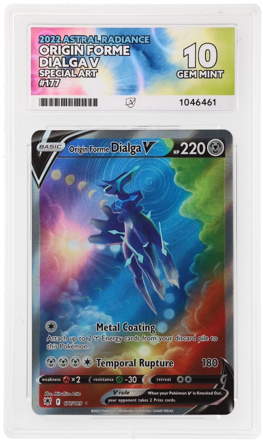 Origin Forme Dialga V (Alternate Full Art) - SWSH10: Astral Radiance - ACE 10