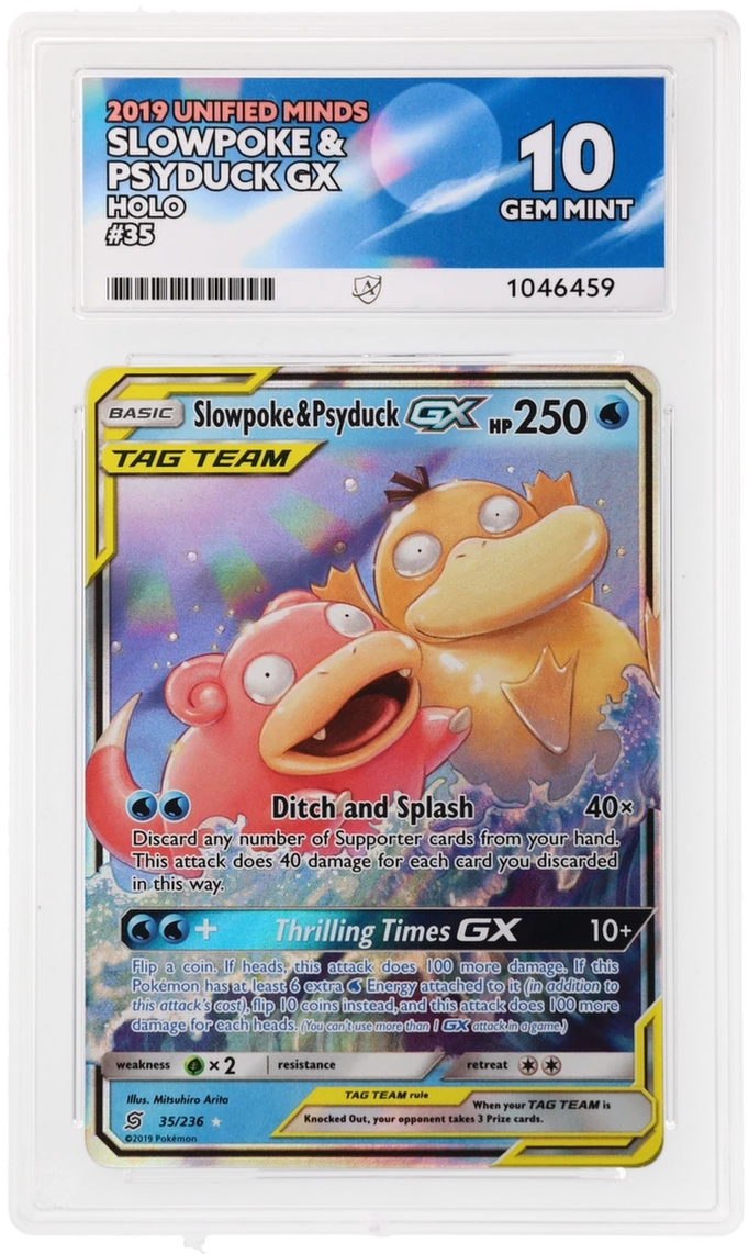Slowpoke & Psyduck GX - SM - Unified Minds - ACE 10