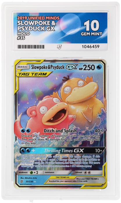 Slowpoke & Psyduck GX - SM - Unified Minds - ACE 10