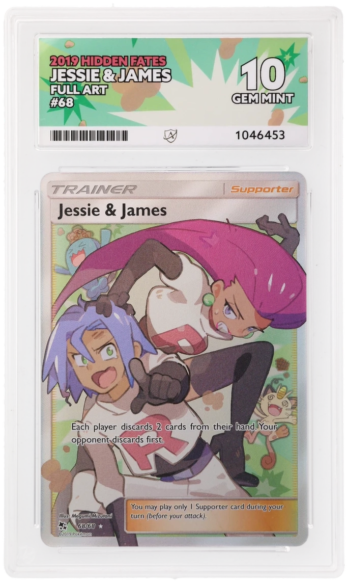 Jessie & James (Full Art) - Hidden Fates - ACE 10