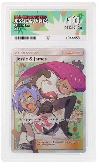 Jessie & James (Full Art) - Hidden Fates - ACE 10