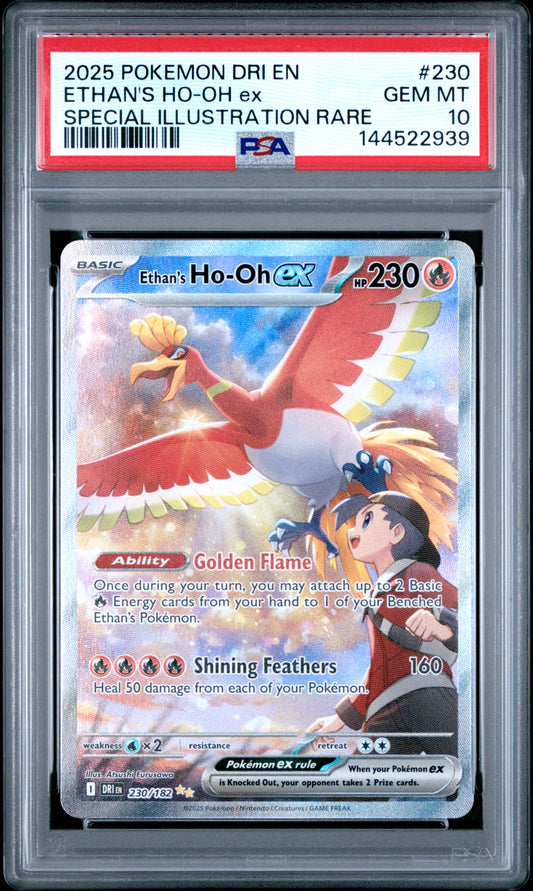 Ethanks's ho-oh ex - PSA 10